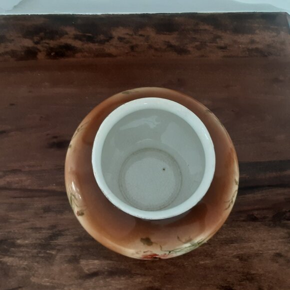 Antique Warick IOGA Vase 1887-1951 A-6. Poppy Design - Picture 5 of 6